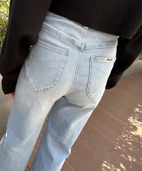 ROLLA'S(ローラス)の「【ROLLA'S / ローラス】SAILOR JEAN BLUEBIRD ORGANIC パンツ(デニムパンツ・レディース・ブルー・26)」の3枚目の写真