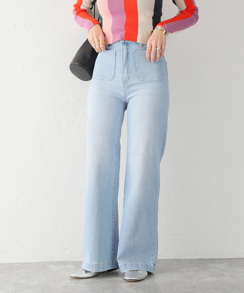 ROLLA'S(ローラス)の「【ROLLA'S / ローラス】SAILOR JEAN BLUEBIRD ORGANIC パンツ(デニムパンツ・レディース・ブルー・26)」の6枚目の写真