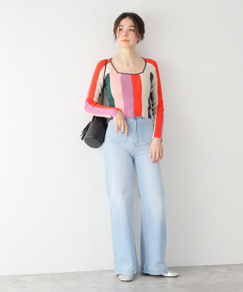 ROLLA'S(ローラス)の「【ROLLA'S / ローラス】SAILOR JEAN BLUEBIRD ORGANIC パンツ(デニムパンツ・レディース・ブルー・26)」の7枚目の写真