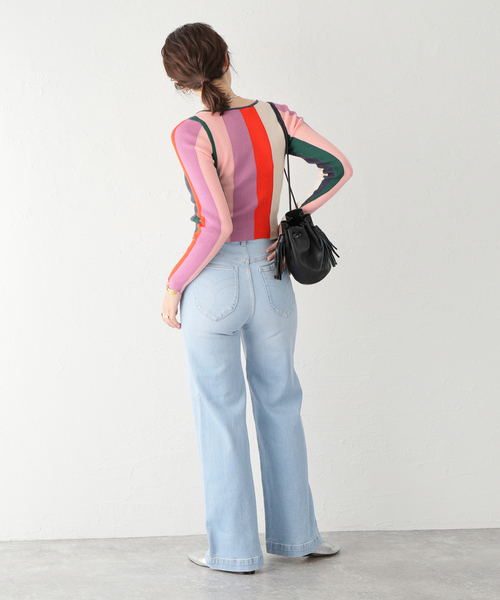 ROLLA'S(ローラス)の「【ROLLA'S / ローラス】SAILOR JEAN BLUEBIRD ORGANIC パンツ(デニムパンツ・レディース・ブルー・26)」の9枚目の写真