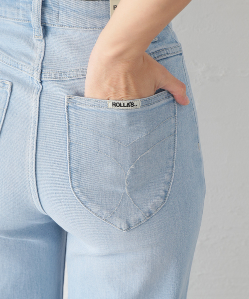 ROLLA'S(ローラス)の「【ROLLA'S / ローラス】SAILOR JEAN BLUEBIRD ORGANIC パンツ(デニムパンツ・レディース・ブルー・26)」の15枚目の写真