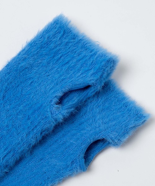 WEGO（ウィゴー）の「WEGO/モケモケ2WAYカバー（アームカバー・レディース・ピンク/ホワイト/ブルー/ブラック・FREE）」の9枚目の写真