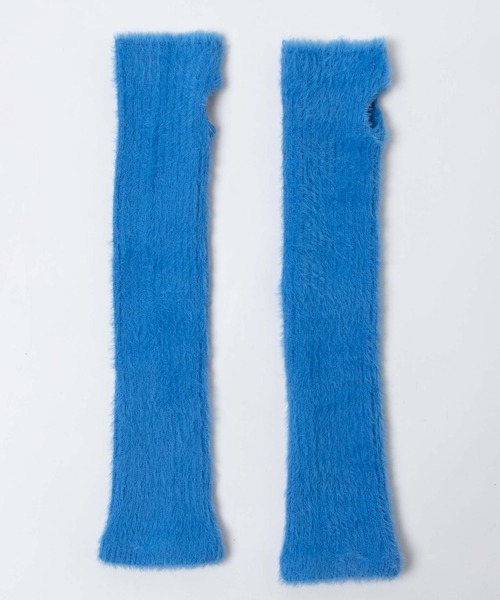 WEGO（ウィゴー）の「WEGO/モケモケ2WAYカバー（アームカバー・レディース・ピンク/ホワイト/ブルー/ブラック・FREE）」の10枚目の写真