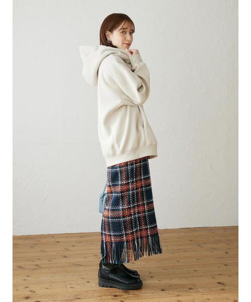 Sugar spoon（シュガースプーン）の「・SUGAR SPOON ウラキモウBIGパーカー（パーカー・レディース・モカ/ライトカーキ/アイボリー/ブラック・FREE）」の12枚目の写真