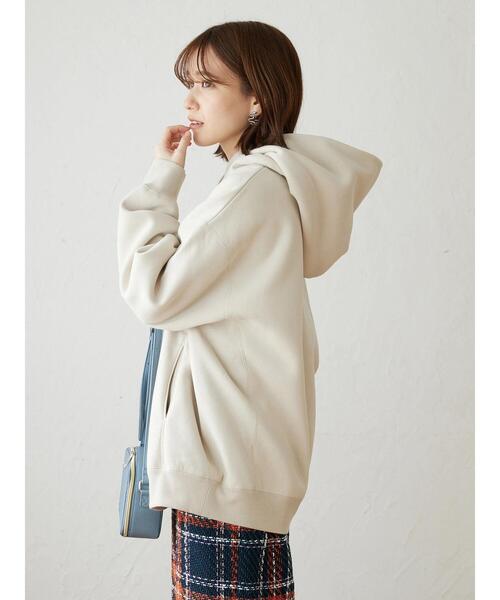 Sugar spoon（シュガースプーン）の「・SUGAR SPOON ウラキモウBIGパーカー（パーカー・レディース・モカ/ライトカーキ/アイボリー/ブラック・FREE）」の15枚目の写真