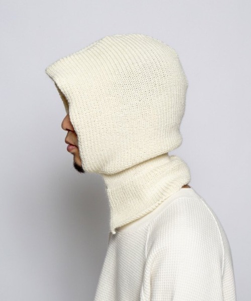 乱痴気（ランチキ）の「【LEUCHTFEUE】USEDOM Ⅱ（ニットキャップ/ビーニー・メンズ・ナチュラル/ブラック/モカ・FREE）」の8枚目の写真