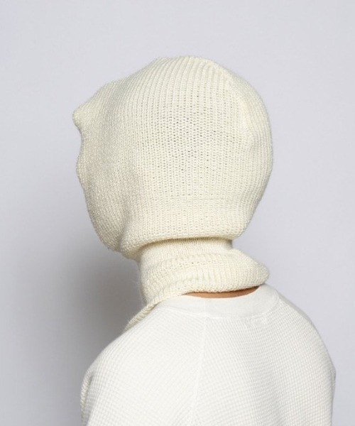 乱痴気（ランチキ）の「【LEUCHTFEUE】USEDOM Ⅱ（ニットキャップ/ビーニー・メンズ・ナチュラル/ブラック/モカ・FREE）」の9枚目の写真