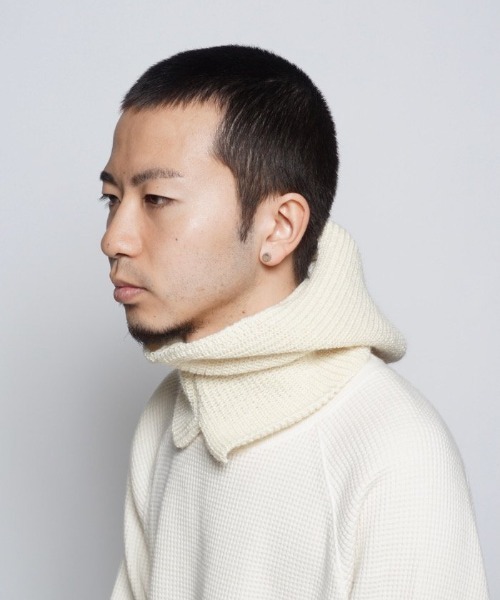 乱痴気（ランチキ）の「【LEUCHTFEUE】USEDOM Ⅱ（ニットキャップ/ビーニー・メンズ・ナチュラル/ブラック/モカ・FREE）」の10枚目の写真