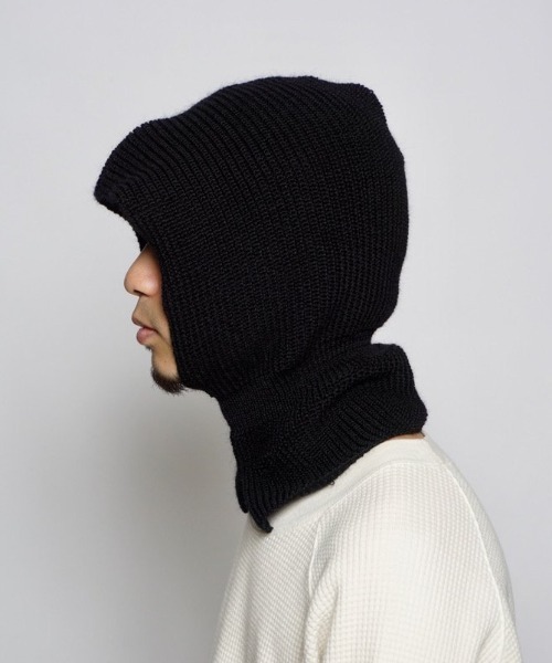 乱痴気（ランチキ）の「【LEUCHTFEUE】USEDOM Ⅱ（ニットキャップ/ビーニー・メンズ・ナチュラル/ブラック/モカ・FREE）」の12枚目の写真