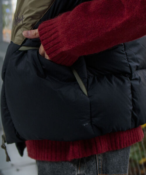 NANGA(ナンガ)の「【NANGA/ナンガ】MAZENO RIDGE VEST マゼノリッジ ダウンベスト(ダウンベスト・メンズ・ベージュ/ネイビー・M/L)」の15枚目の写真