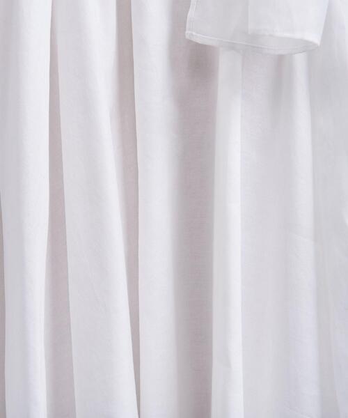 UNITED ARROWS（ユナイテッドアローズ）の「リボン フレアスカート（スカート・レディース・オフホワイト/ブラック/ターコイズブルー・36/38）」の20枚目の写真