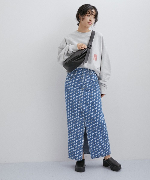 ADAM ET ROPE'（アダムエロペ）の「ムスビショルダーバッグ（ショルダーバッグ・レディース・ブラック/ベージュ・FREE）」の6枚目の写真