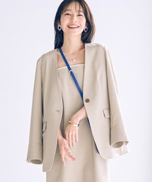 VIS（ビス）｜ノーカラージャケット（ベージュ系）一覧 - WEAR