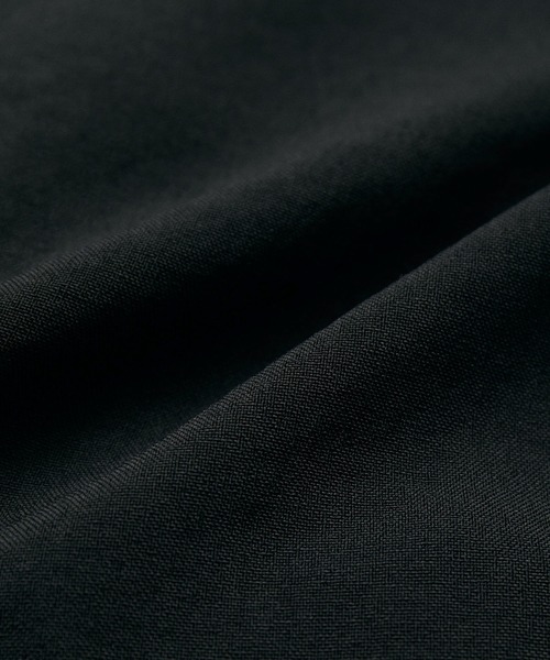 VIS（ビス）の「【洗える・接触冷感】美easyノーカラーVネックジャケット【セットアップ対応】（ノーカラージャケット・レディース・ブラック/ベージュ/オレンジ系その他・S/M）」の12枚目の写真