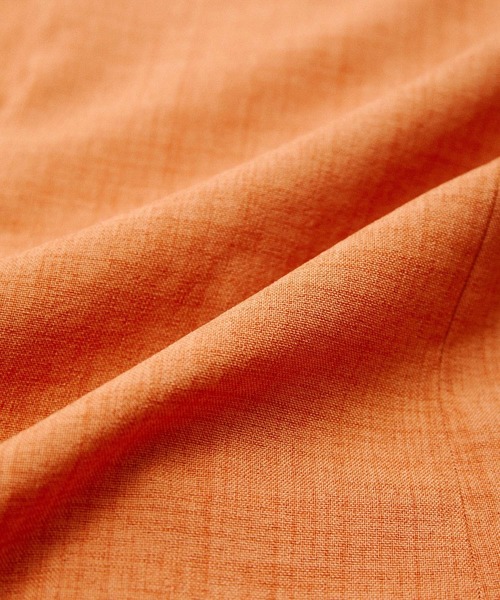 VIS（ビス）の「【洗える・接触冷感】美easyノーカラーVネックジャケット【セットアップ対応】（ノーカラージャケット・レディース・ブラック/ベージュ/オレンジ系その他・S/M）」の13枚目の写真