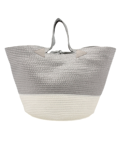 ESTNATION（エストネーション）の「CATERINA BERTINI カゴバッグ（かごバッグ・レディース・グレー/ナチュラル・FREE）」の5枚目の写真