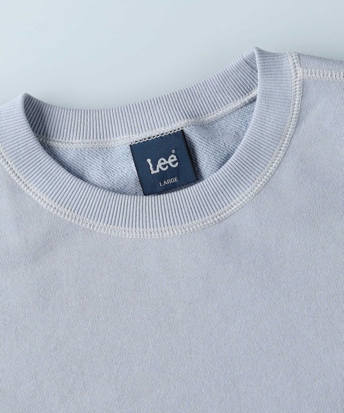 Lee(リー)の「【Lee】配色ステッチクルースウェット(スウェット・メンズ・ネイビー・M/L/XL)」の3枚目の写真