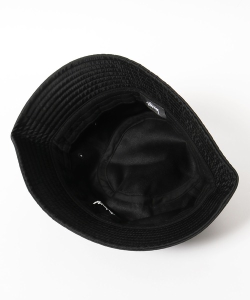 STUSSY(ステューシー)の「STUSSY/ステューシー Satin Nylon Deep Bucket Hat バケットハット(ハット・メンズ・パープル/ブラック/グレー・S/M/L/XL)」の9枚目の写真