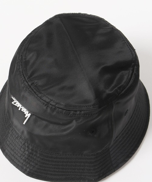 STUSSY(ステューシー)の「STUSSY/ステューシー Satin Nylon Deep Bucket Hat バケットハット(ハット・メンズ・パープル/ブラック/グレー・S/M/L/XL)」の8枚目の写真