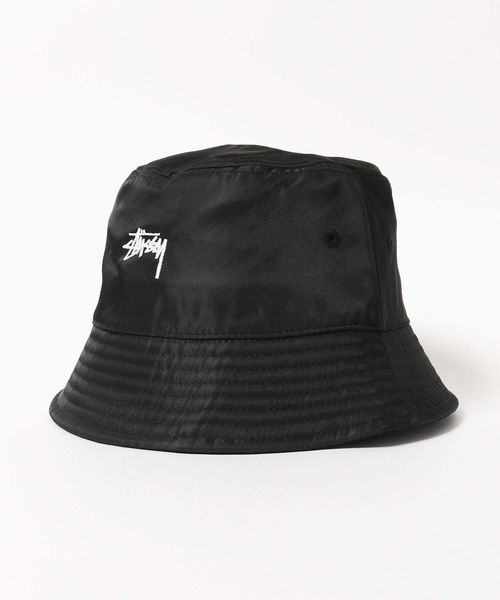 STUSSY(ステューシー)の「STUSSY/ステューシー Satin Nylon Deep Bucket Hat バケットハット(ハット・メンズ・パープル/ブラック/グレー・S/M/L/XL)」の11枚目の写真