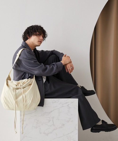 セール】ドローストリングショルダーバック（ショルダーバッグ