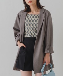 Kastane | 【2023SSアイテム】カルゼテーラードジャケット(テーラードジャケット)