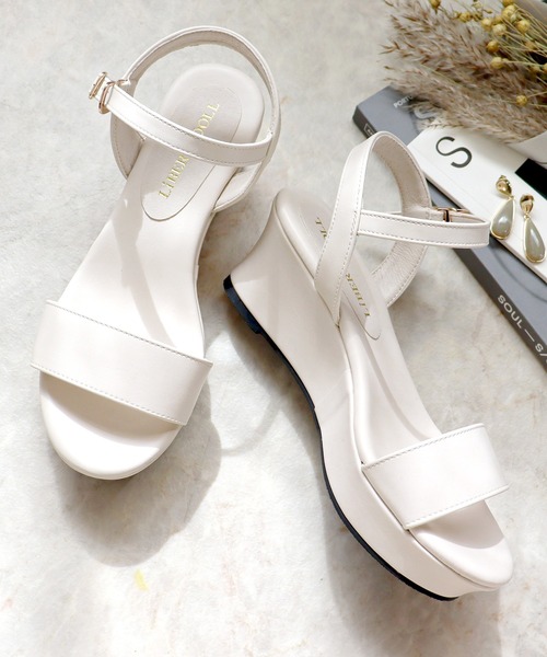 セルジオロッシ 震わせる 美品✨デニム厚底ストラップサンダル 36 