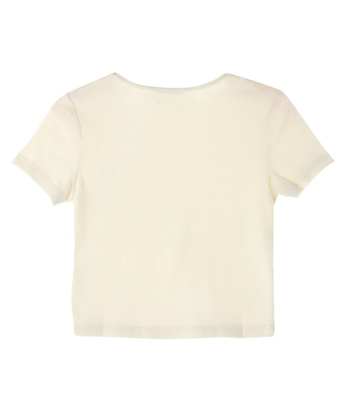 ROXY(ロキシー)の「BUTTERFLY TEE/ロキシー半袖Tシャツ(Tシャツ/カットソー・レディース・ブラック/ホワイト/パープル・MEDIUM/LARGE)」の7枚目の写真