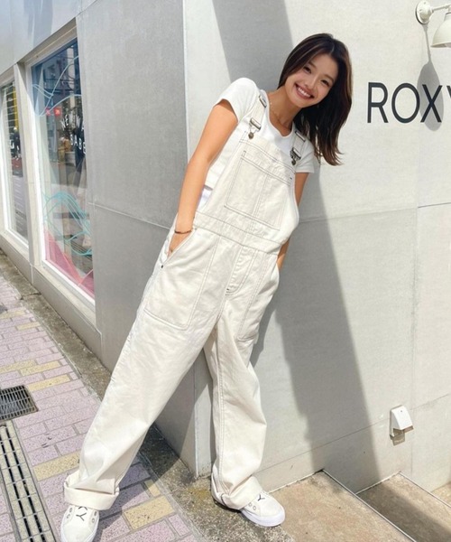ROXY(ロキシー)の「BUTTERFLY TEE/ロキシー半袖Tシャツ(Tシャツ/カットソー・レディース・ブラック/ホワイト/パープル・MEDIUM/LARGE)」の9枚目の写真