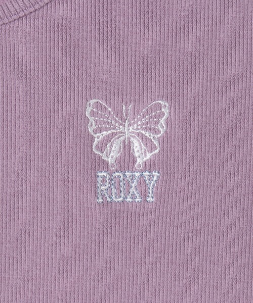 ROXY(ロキシー)の「BUTTERFLY TEE/ロキシー半袖Tシャツ(Tシャツ/カットソー・レディース・ブラック/ホワイト/パープル・MEDIUM/LARGE)」の16枚目の写真
