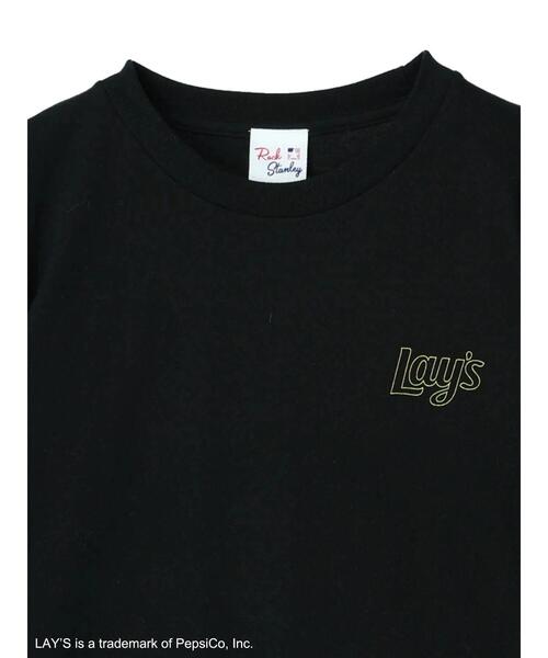 セール】□LAYS ウェーブロゴptロンT（Tシャツ/カットソー