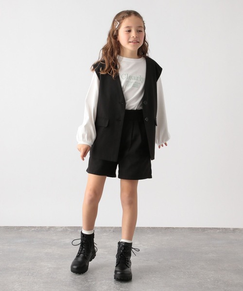 GLOBAL WORK(グローバルワーク)の「イージーケアセットアップ/183982(ワンピース・キッズ・ブラック・110cm/130cm/140cm/150cm/160cm/100cm/120cm)」の21枚目の写真