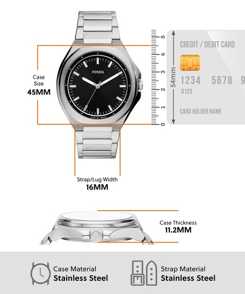 FOSSIL（フォッシル）の「EVANSTON BQ2765（アナログ腕時計）」 - WEAR