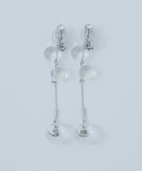 niana（ニアナ）の「大粒クリアパールドロップイヤリング（イヤリング・レディース・ゴールド/シルバー・FREE）」の11枚目の写真