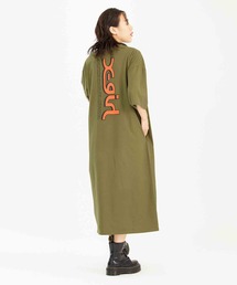 X-girl | VERTICAL WORD LOGO S/S TEE DRESS(ワンピース)