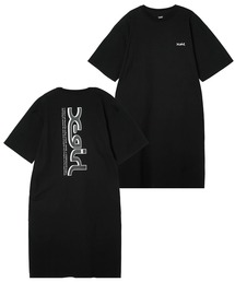 X-girl | VERTICAL WORD LOGO S/S TEE DRESS(ワンピース)