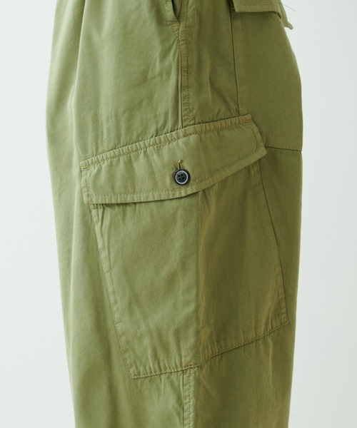 PUAL CE CIN（ピュアルセシン）の「綿キュプラカーゴパンツ（カーゴパンツ・レディース・ベージュ/カーキ・FREE）」の13枚目の写真