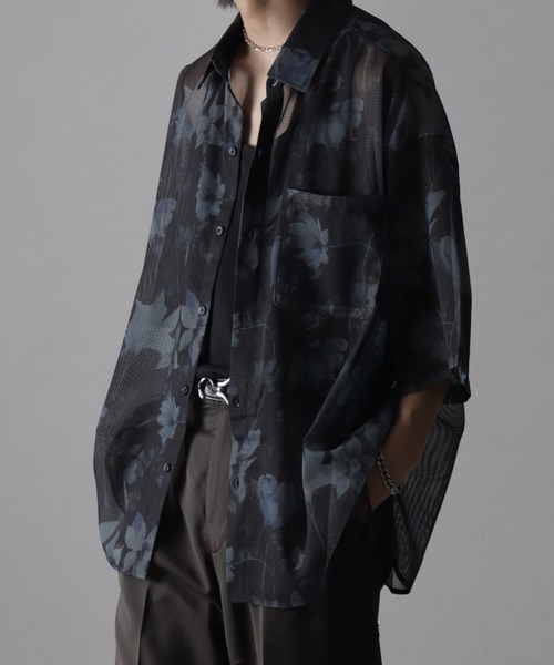 セール】【welise/ウェライズ】アソート総柄 クールメッシュ オーバー