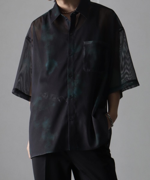 セール】【welise/ウェライズ】アソート総柄 クールメッシュ オーバー