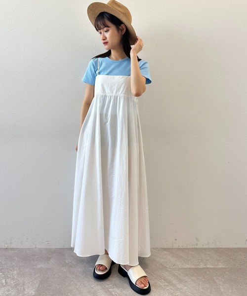 FOREVER 21(フォーエバー トゥエンティーワン)の「【BASIC】クロップドTシャツ(Tシャツ/カットソー・レディース・オレンジ/ライトインディゴブルー/オフホワイト/ブラック・SMALL/MEDIUM)」の8枚目の写真