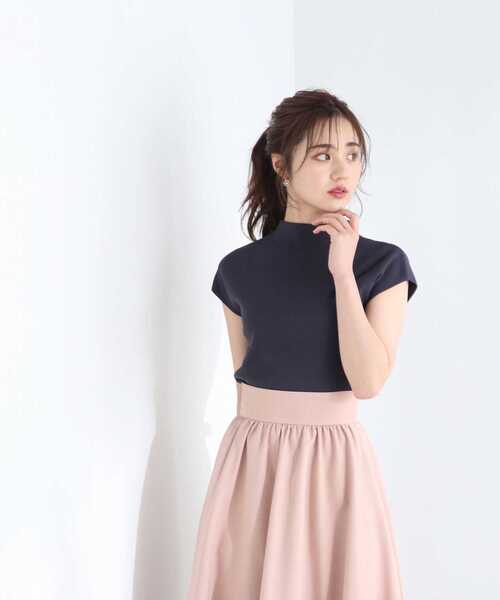 PROPORTION BODY DRESSING（プロポーションボディドレッシング）の「フレンチスリーブニット / 1213170400（ニット/セーター・レディース・オフホワイト/ライトグリーン/ダークグレー・FREE）」の15枚目の写真