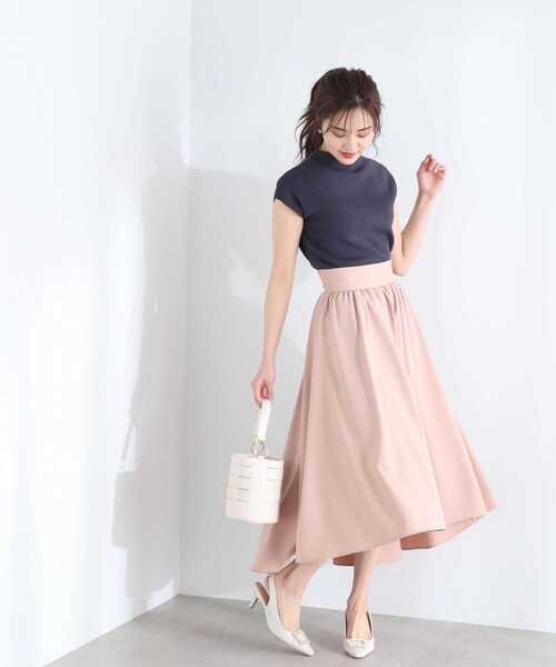 PROPORTION BODY DRESSING（プロポーションボディドレッシング）の「フレンチスリーブニット / 1213170400（ニット/セーター・レディース・オフホワイト/ライトグリーン/ダークグレー・FREE）」の6枚目の写真