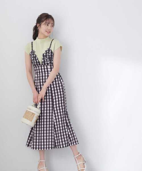 PROPORTION BODY DRESSING（プロポーションボディドレッシング）の「フレンチスリーブニット / 1213170400（ニット/セーター・レディース・オフホワイト/ライトグリーン/ダークグレー・FREE）」の22枚目の写真