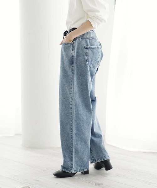 Air Tokyo（エアートウキョー）の「バギー デニムパンツ