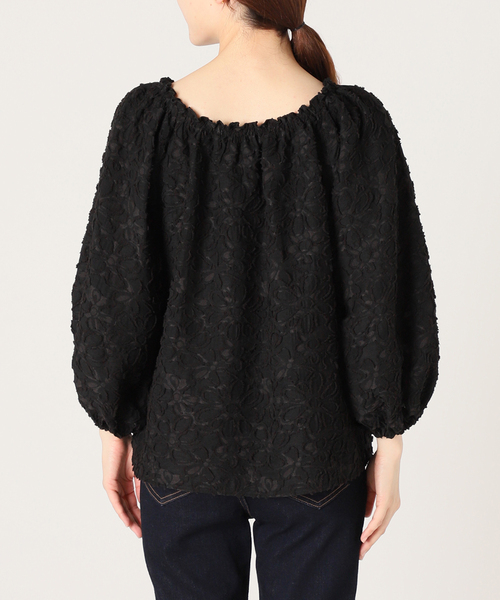 セール】カットジャガードオフショルブラウス（シャツ/ブラウス