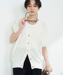 NOLLEY’S | 《手洗い可能》ウォッシャブルペーパーヤーン前後2WAYベスト(ベスト)