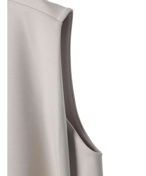 AMERICAN HOLIC（アメリカンホリック）の「Uネックポンチベスト（ベスト・レディース・ブラック/グレイッシュベージュ・L/M）」の20枚目の写真