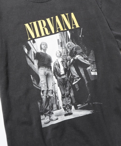 GOOD ROCK SPEED(グッドロックスピード)の「GOOD ROCK SPEED/グッドロックスピード NIRVANA TEE Tシャツ(Tシャツ/カットソー・メンズ・ブラック・M/XL)」の10枚目の写真