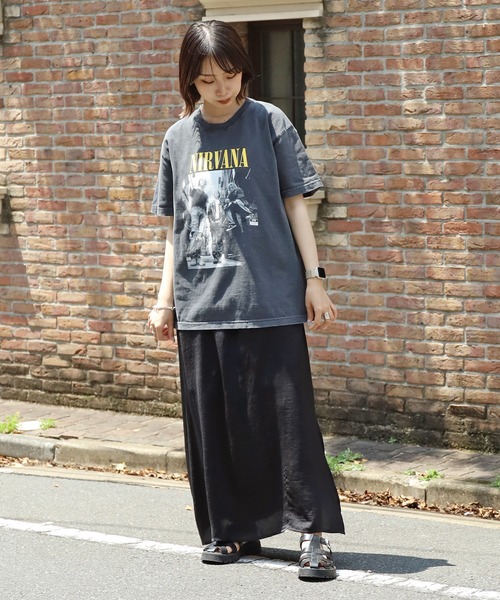 GOOD ROCK SPEED(グッドロックスピード)の「GOOD ROCK SPEED/グッドロックスピード NIRVANA TEE Tシャツ(Tシャツ/カットソー・メンズ・ブラック・M/XL)」の16枚目の写真