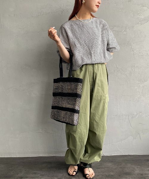 お値下げ！　オーシバル　リネンブラウス　ボートネック ORCIVAL | リネン ボートネックプルオーバー WOMEN（シャツ